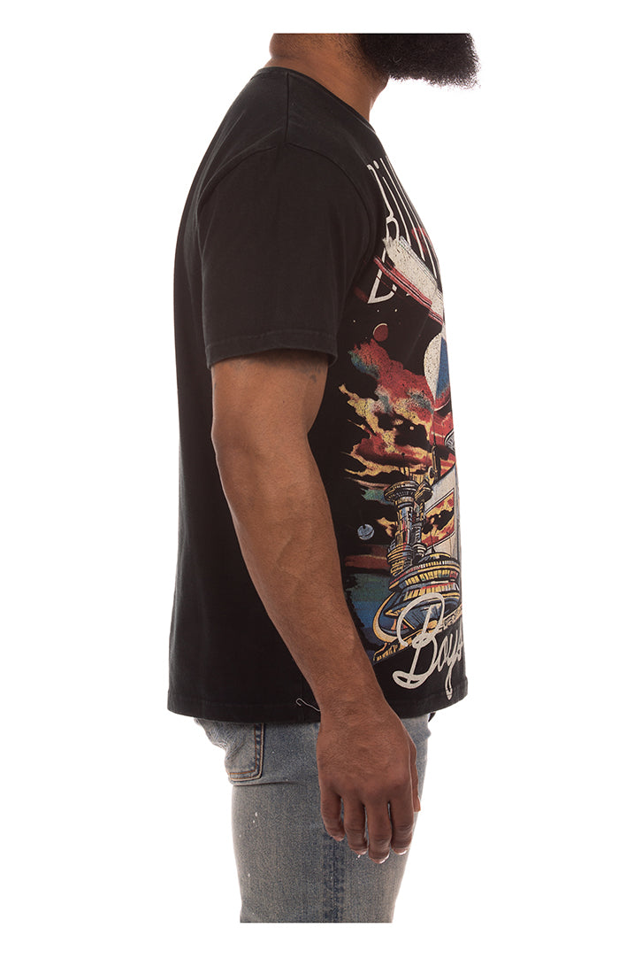 Billionaire Boys Club bb skycity ss knit (oversized) - black