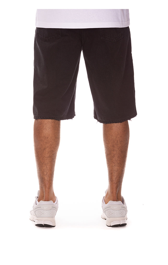 ICECREAM big black jean shorts (vanilla fit) - black caramel
