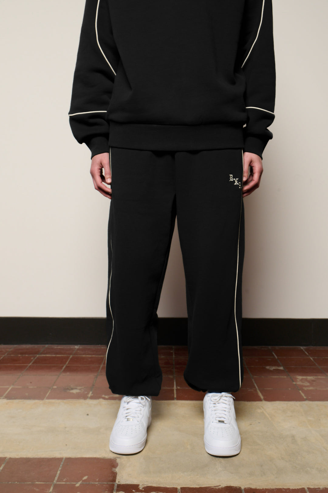 Born X Raised Piped Sweatpants - Black