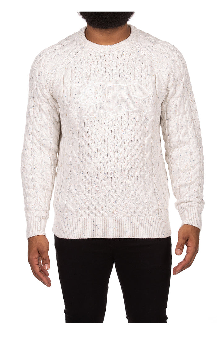 ICECREAM sprinkles sweater - whisper white