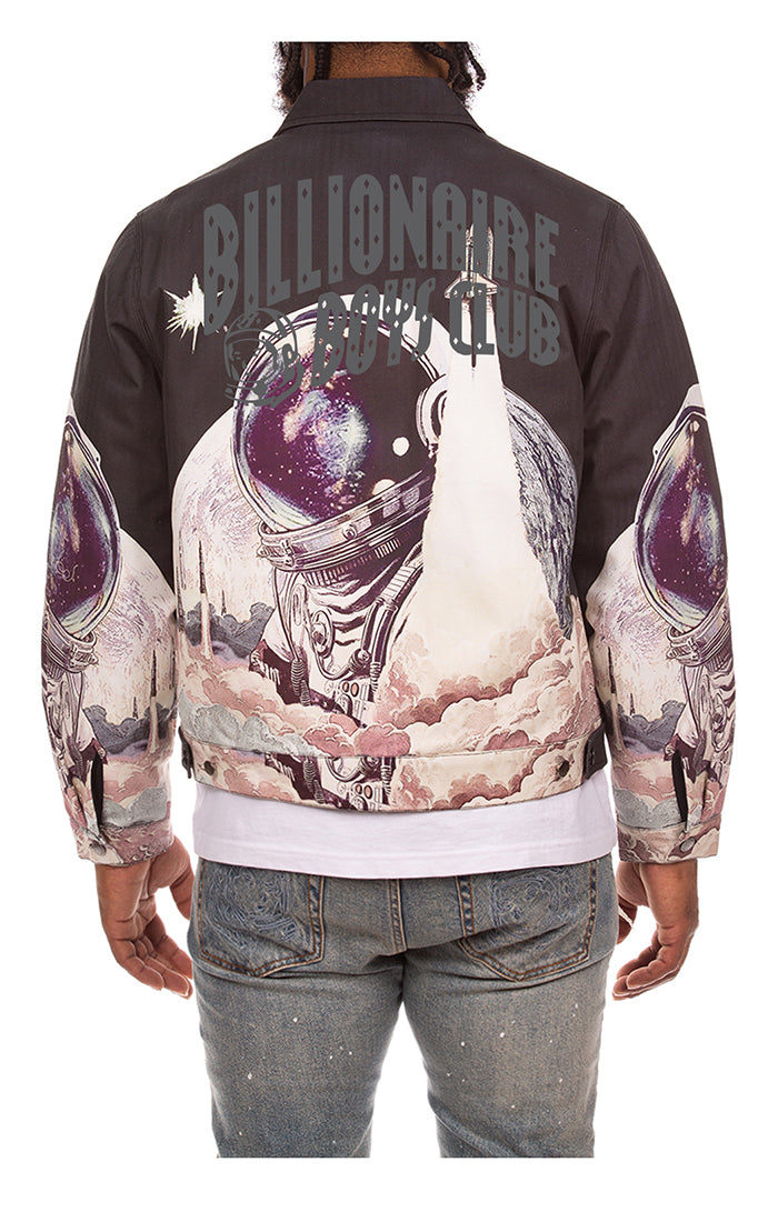 Billionaire Boys Club bb flight jacket - black