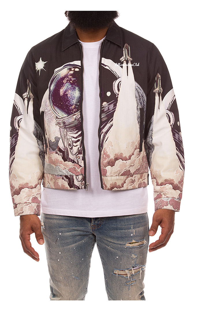 Billionaire Boys Club bb flight jacket - black