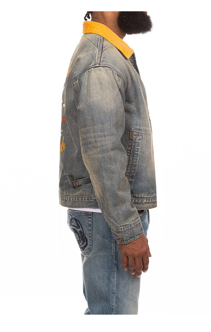 Billionaire Boys Club bb lynx jean jacket - mission control