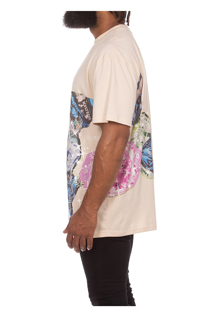 ICECREAM candy drop ss knit (oversize) - fog