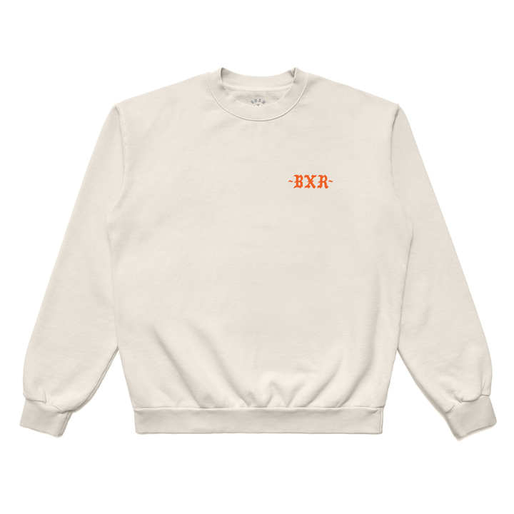 Born X Raised Unconditional Love Crewneck - Cream