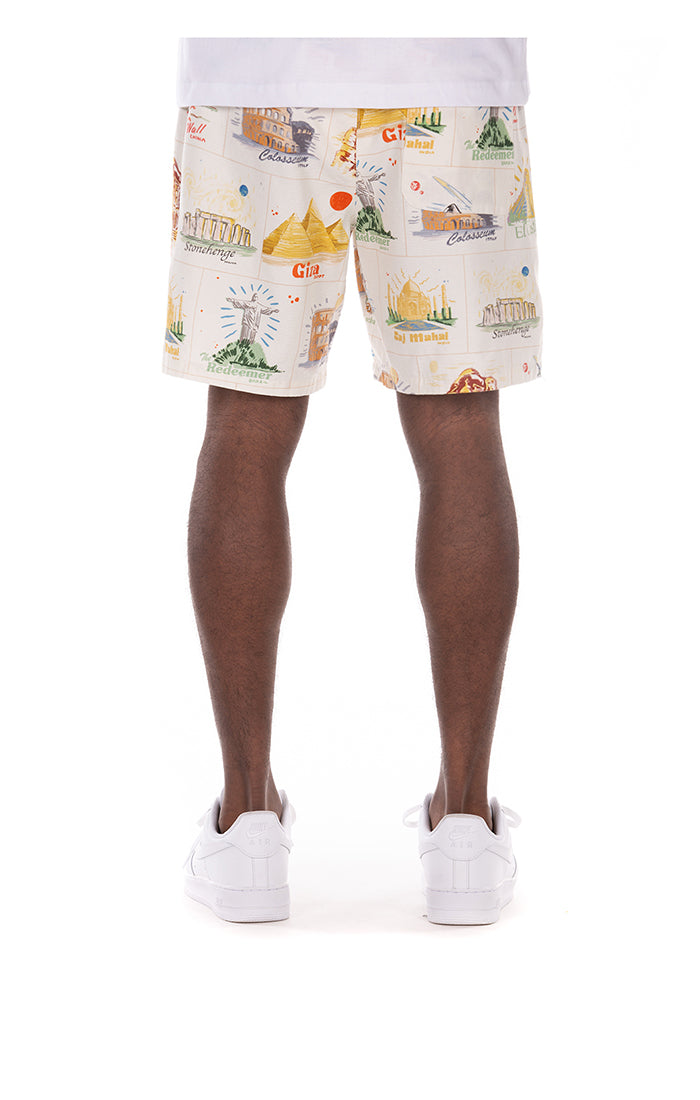Billionaire Boys Club bb wonders shorts - gardenia