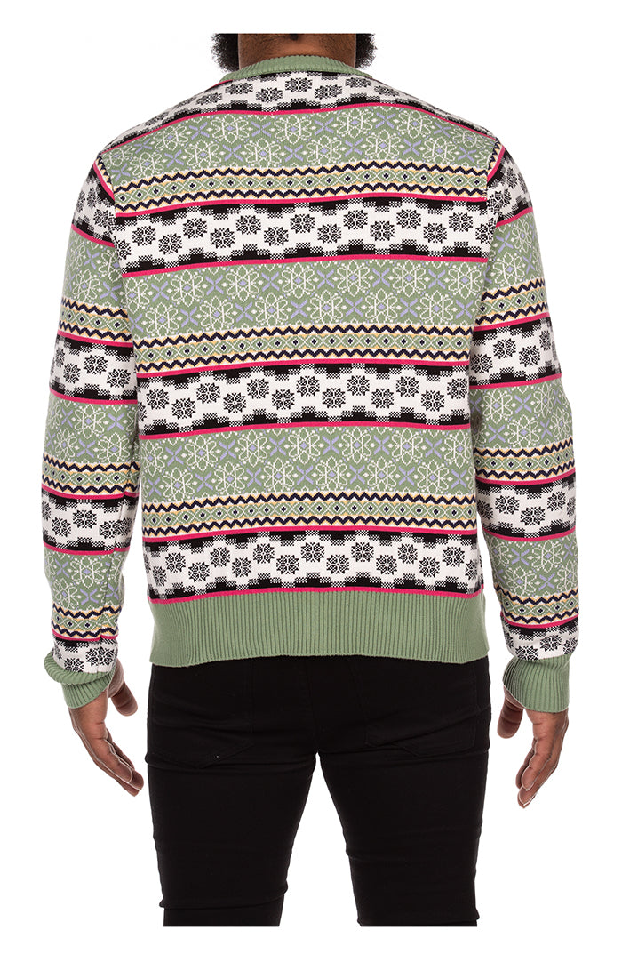 Billionaire Boys Club bb greetings sweater - whisper white