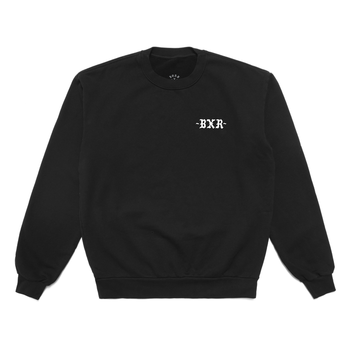 Born X Raised Unconditional Love Crewneck - Black