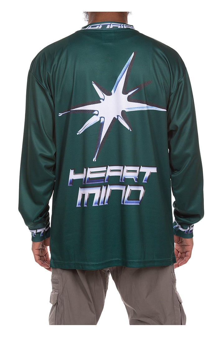 Billionaire Boys Club bb discovery jersey ls knit - rain forest