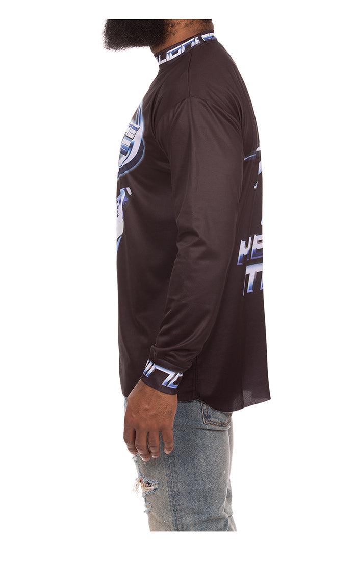 Billionaire Boys Club bb discovery jersey ls knit - black
