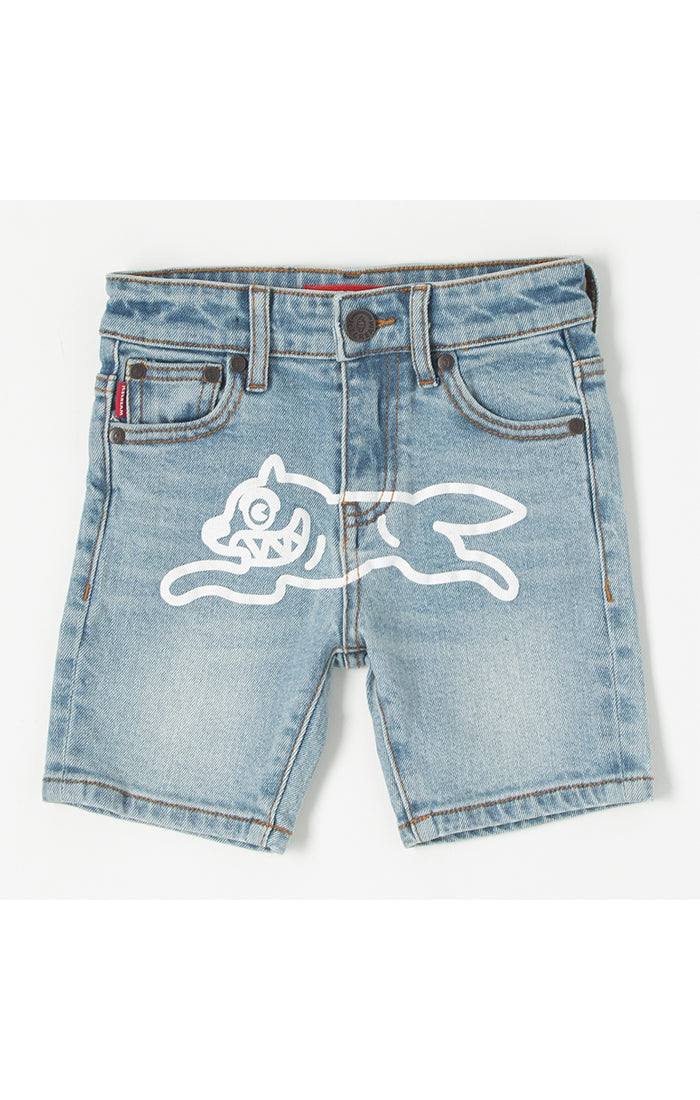 ICECREAM For Children running blue jean shorts - blueberry haze