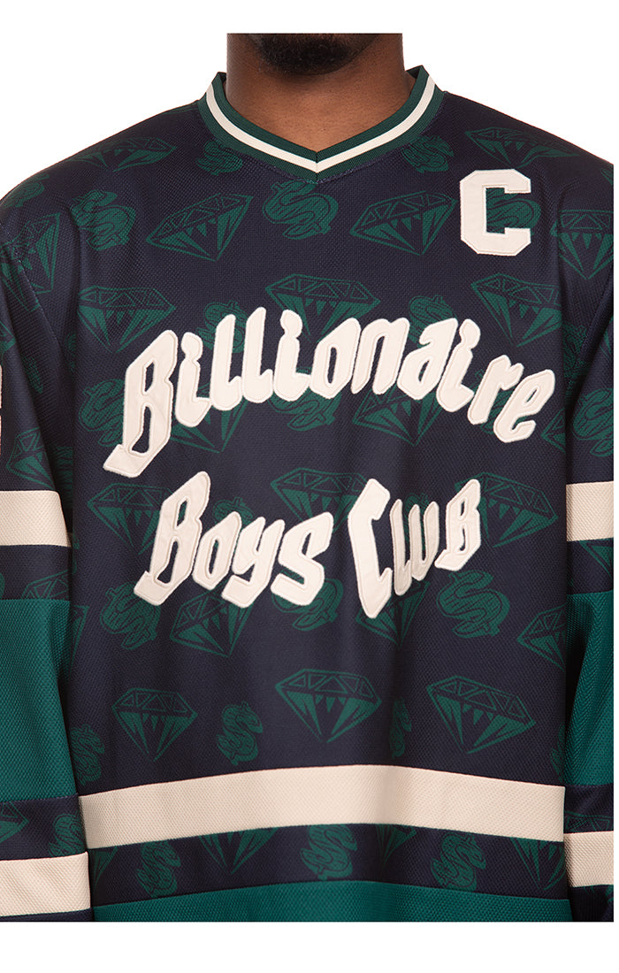 Billionaire Boys Club bb celsius jersey ls knit - navy blazer