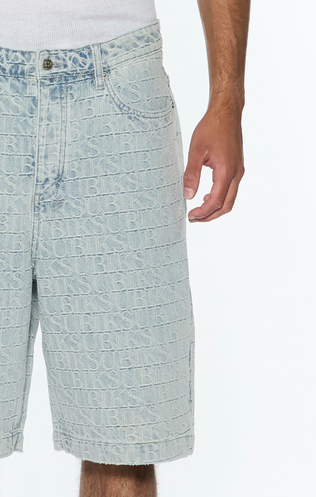 KSUBI maxx short tile - denim