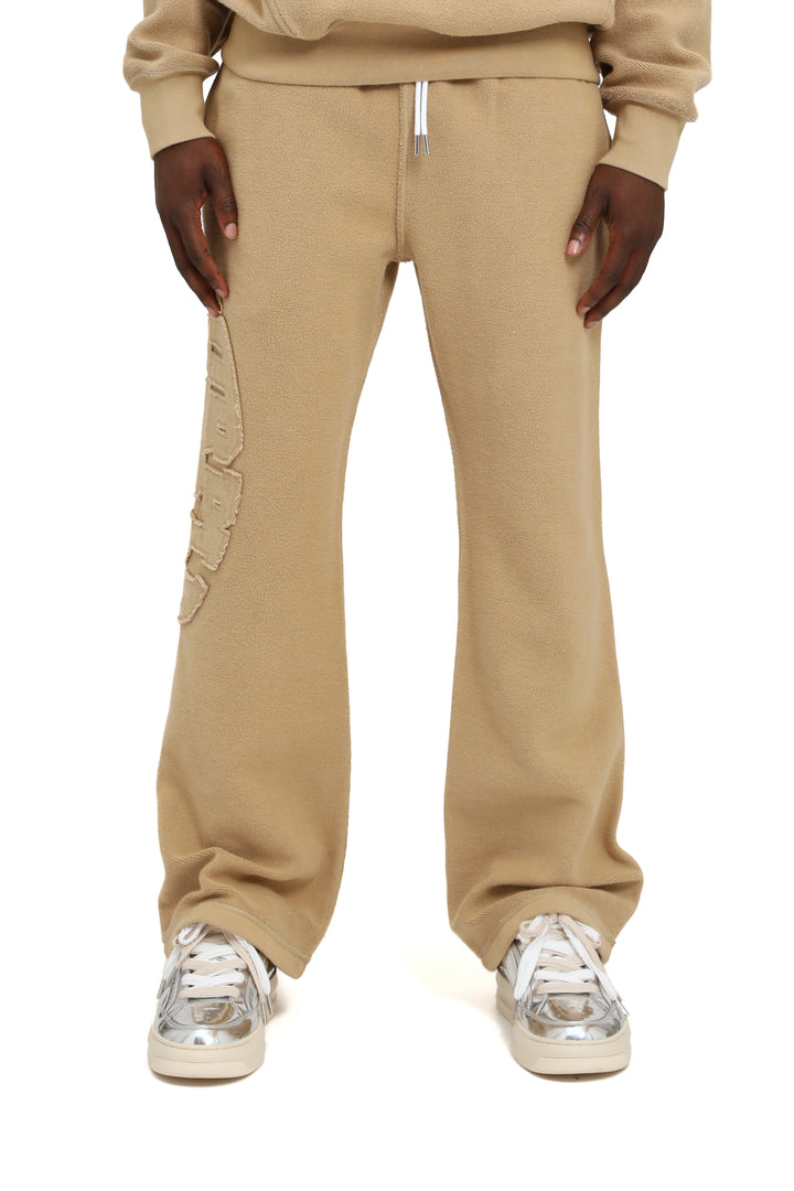 Purple Brand M4163 Tan RFTA126 HWT Fleece Inside Out Pant - Tan