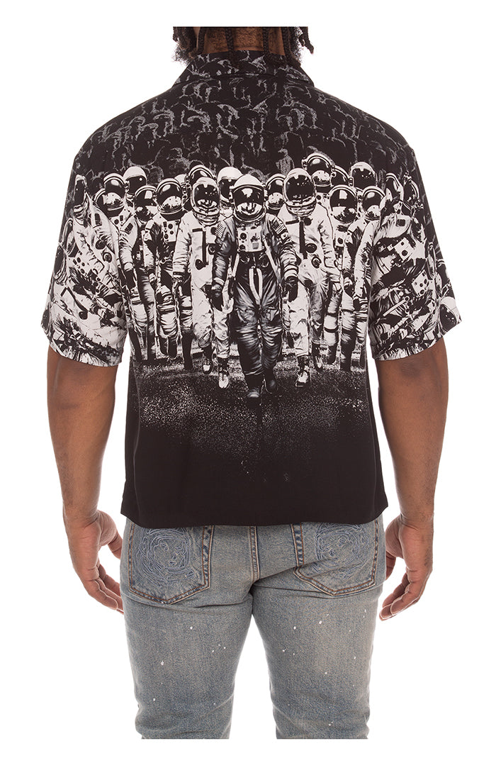 Billionaire Boys Club bb journey ss woven - black