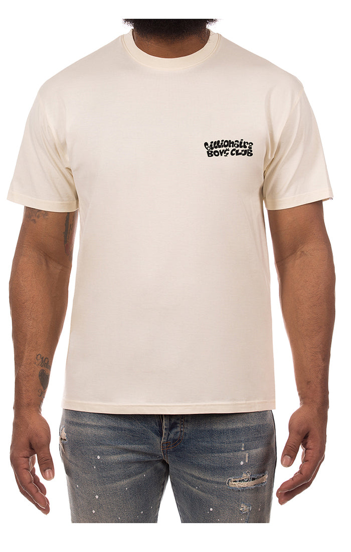 Billionaire Boys Club bb flyer ss tee - winter white