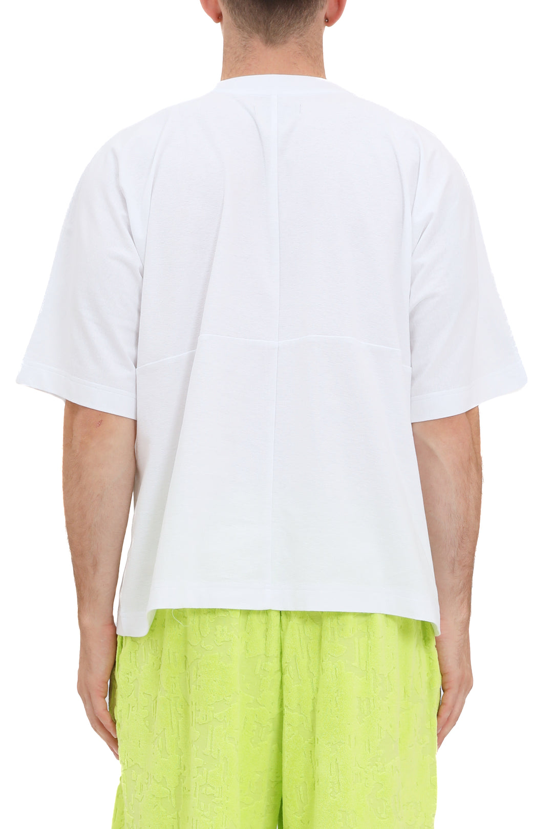 Purple Brand M1057 White TWFM325 Textured Jersey SS Tee - White