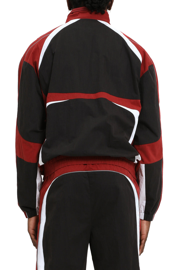 Purple Brand M6102 Black CBCR126 Poplin Track Jacket - Black