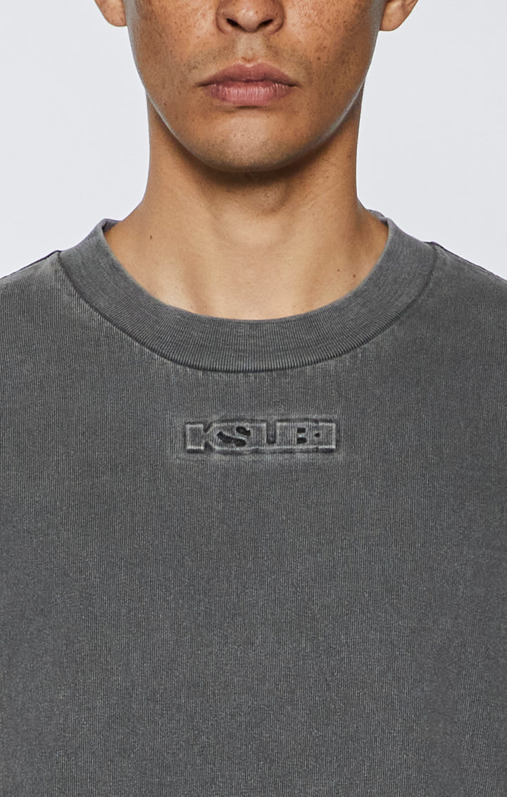 KSUBI intruder ekcess ss tee - charcoal