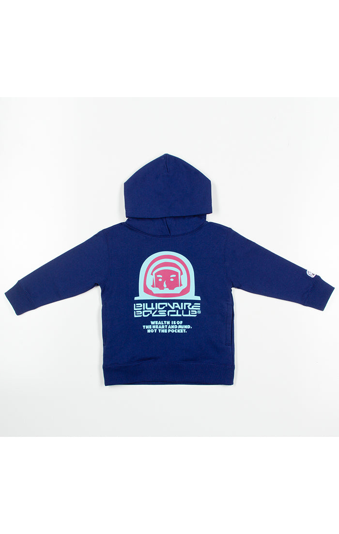 Billionaire Boys Club For Children bb dimensions hoodie - blue depths