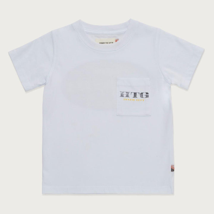 Honor The Gift For Children Kids Honor Badge SS Tee - White