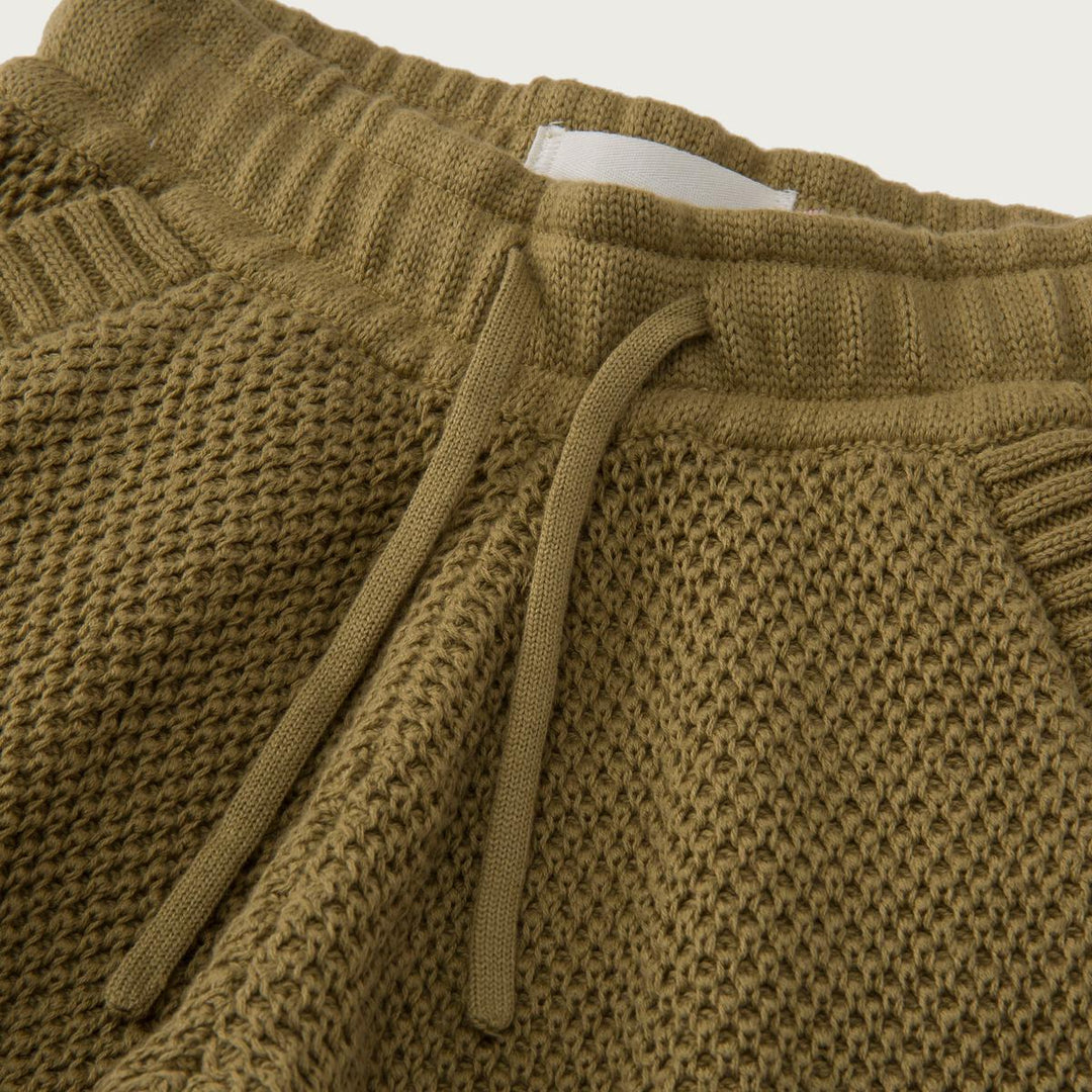 Honor The Gift For Children Kids Knit H Shorts - Olive