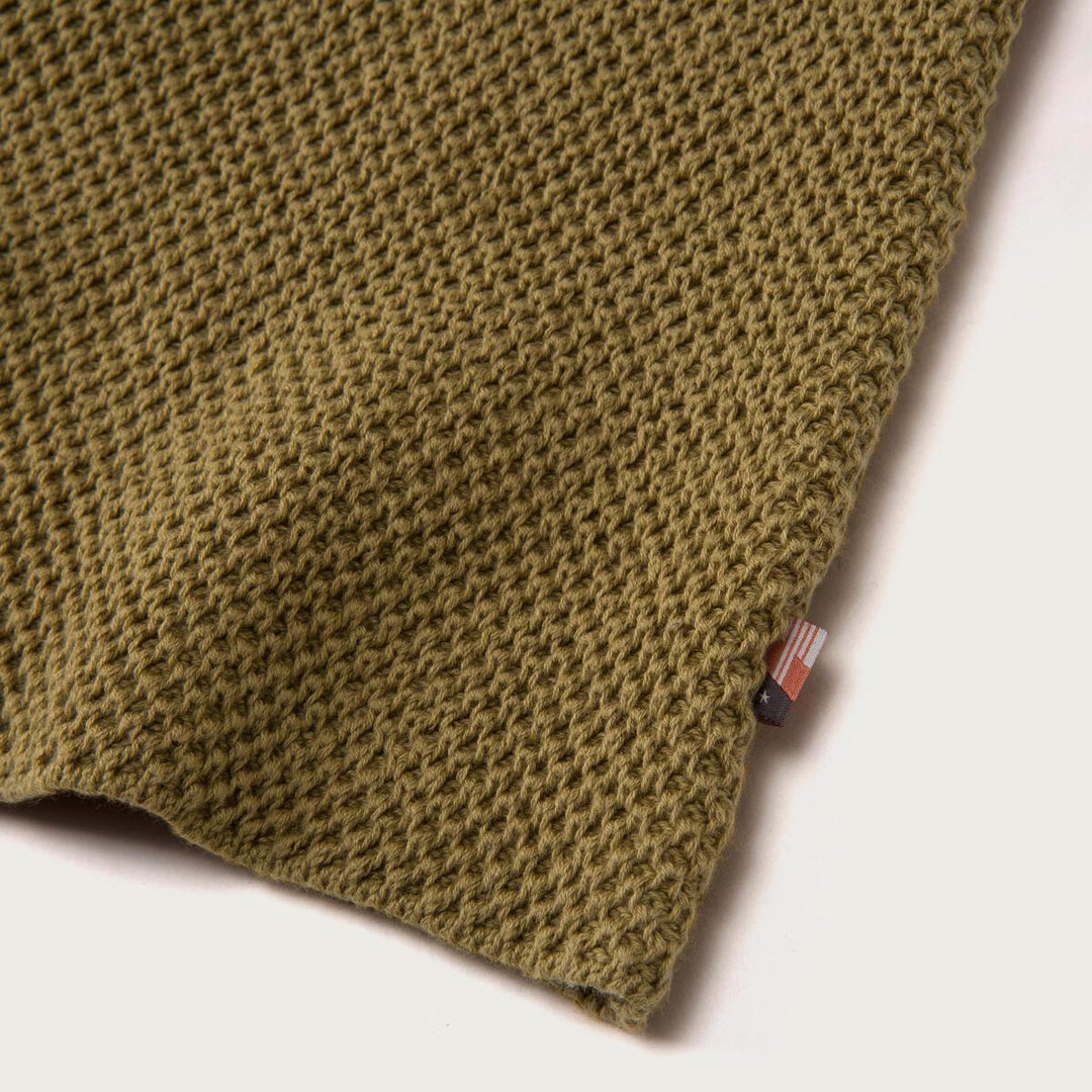 Honor The Gift For Children Kids Knit H Button Up - Olive