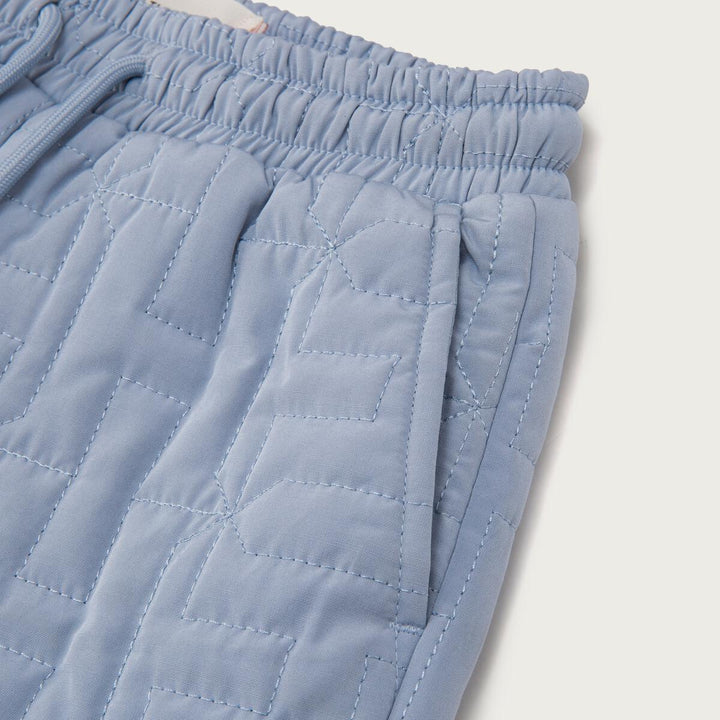 Honor The Gift For Children Kids Nylon Quilted Shorts - Slate