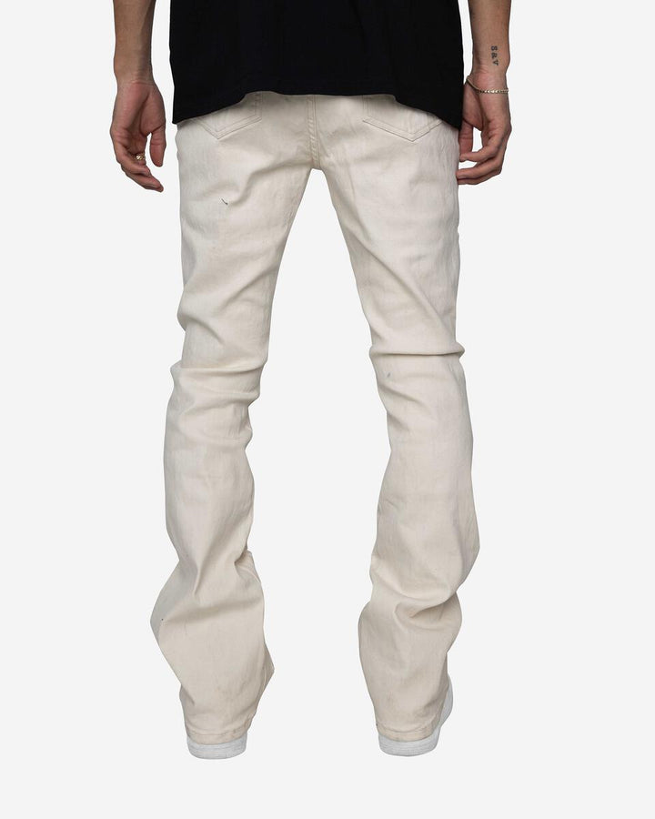 KENNY FLARE JEANS - CREAM