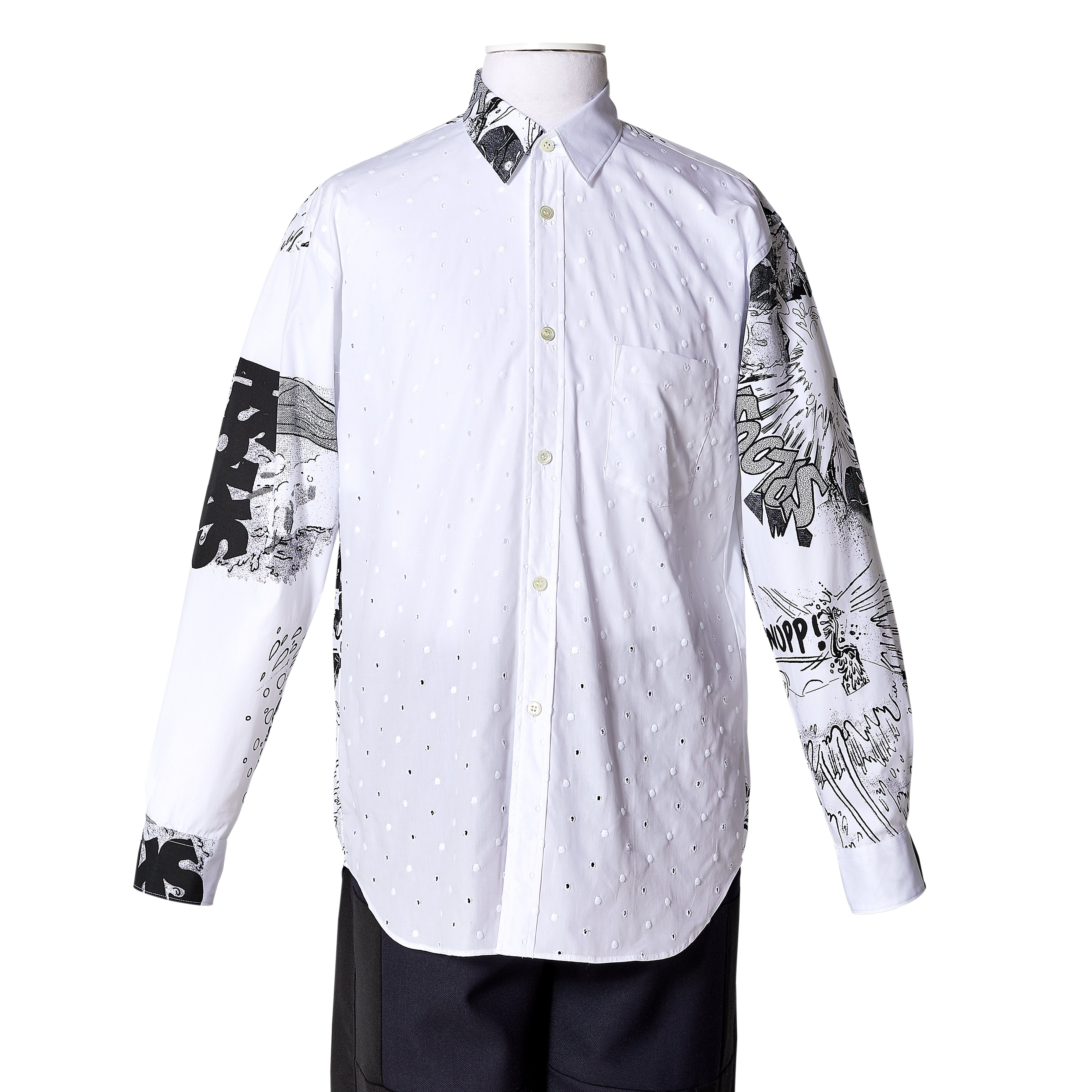 COMME des GARCONS シャツ× Christian Marclay Comme des Garçons