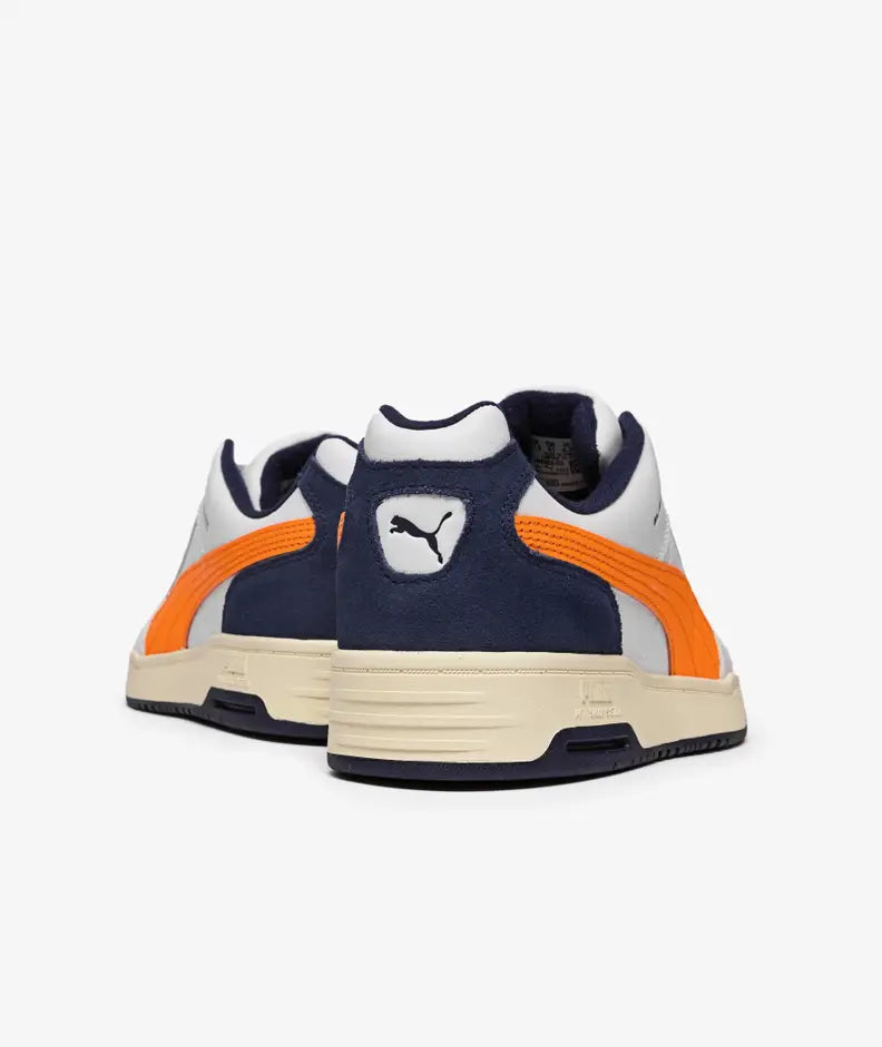 Puma SLIPSTREAM LO RETRO - Puma White-Vibrant Orange