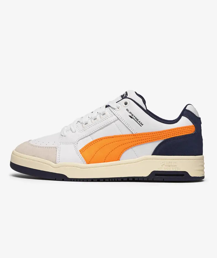 Puma SLIPSTREAM LO RETRO - Puma White-Vibrant Orange