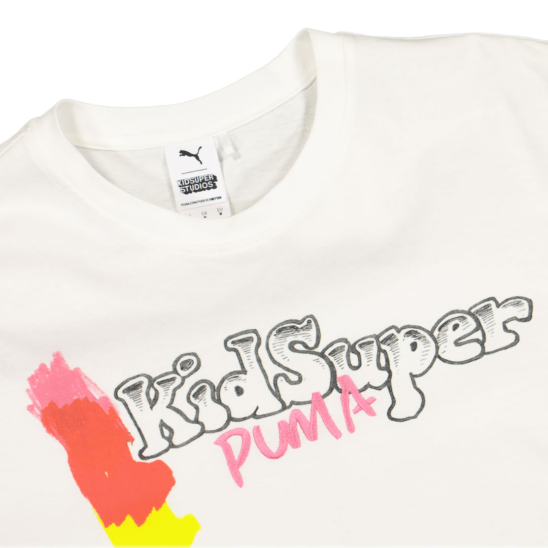 Puma x Kidsuper Studios Kid Super Tee - White