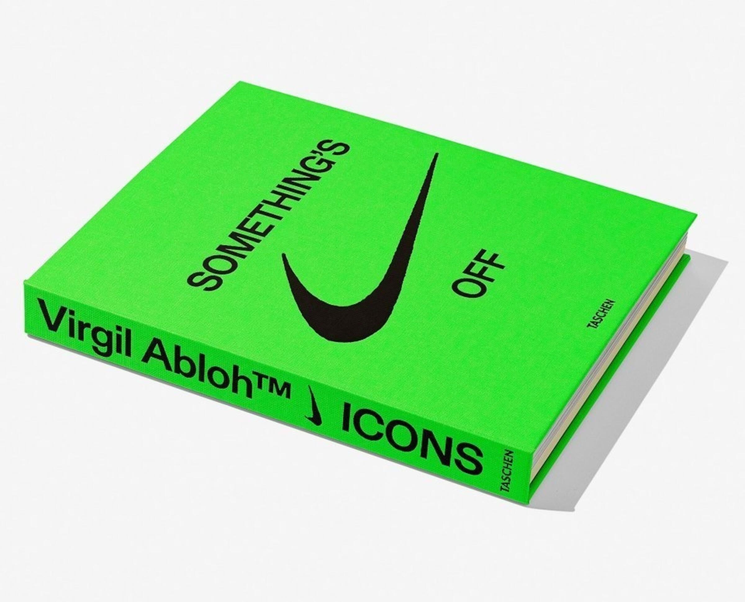 something's OFF NIKE TASCHEN ハードカバー Virgil Abloh. Nike. ICONS Something Seems Off - Hardcover, Taschen