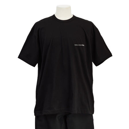 Comme Des Garçons SHIRT Oversized Logo T-Shirt - Black