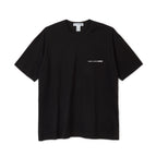 Comme Des Garçons SHIRT Oversized Logo T-Shirt - Black