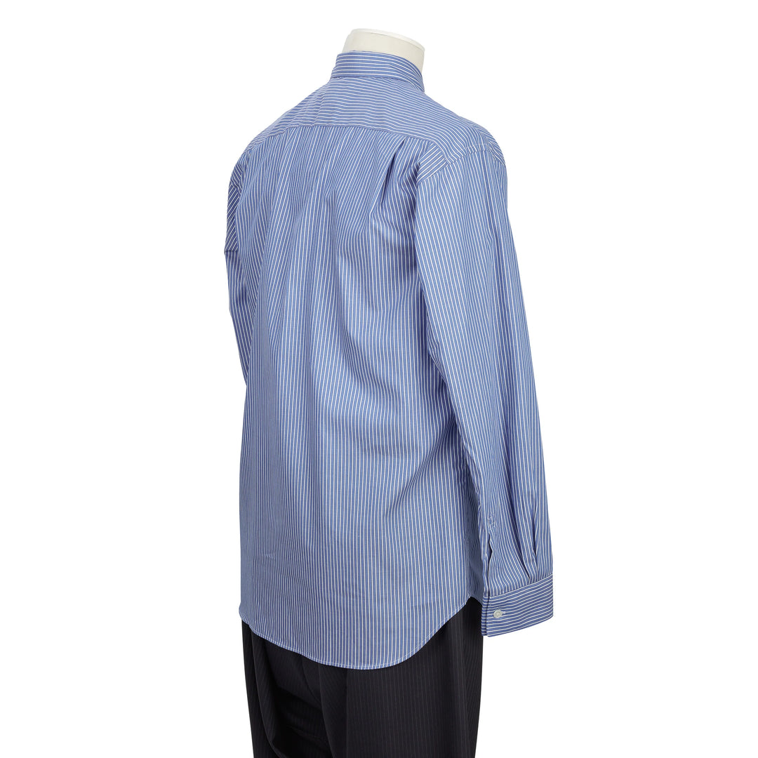 Comme Des Garçons SHIRT Striped Long Sleeve Shirt - Blue/Stripes