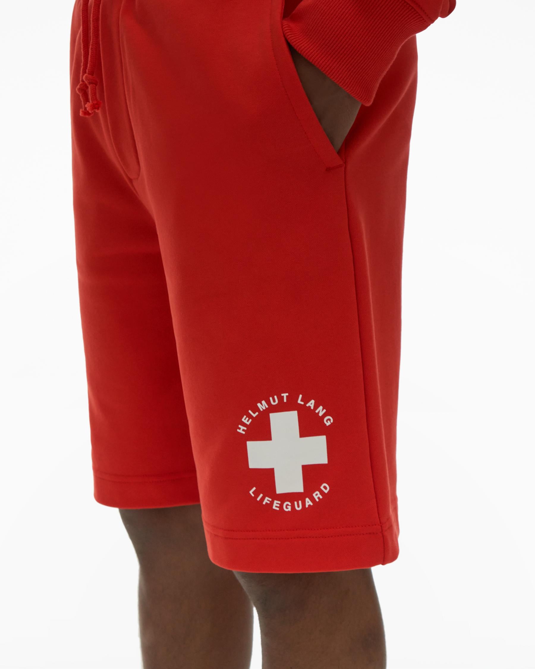 Helmut Lang Lifeguard Short - Fiery Red – Privei