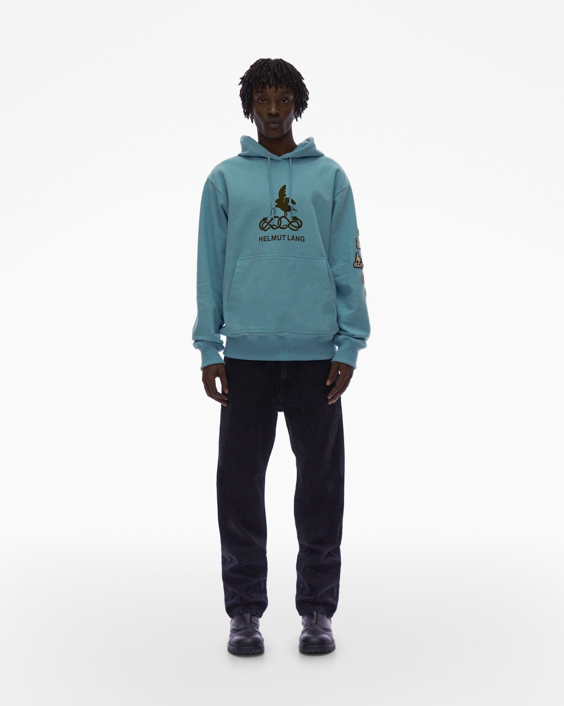 Helmut Lang Societas Hoodie - Topaz – Privei
