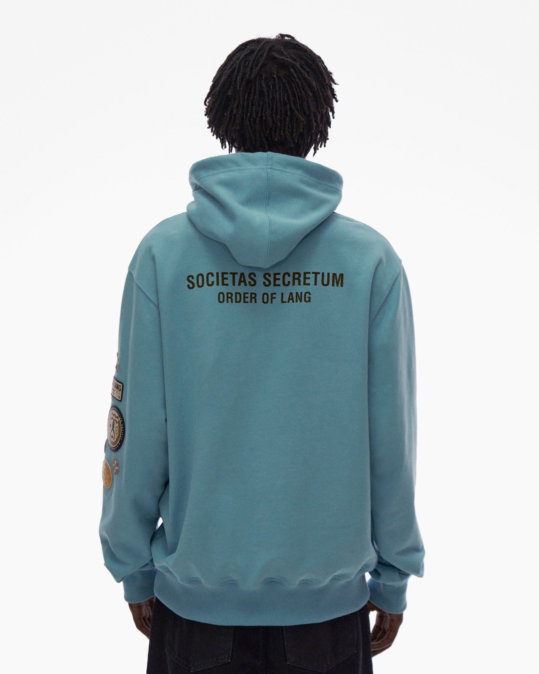 Helmut Lang Societas Hoodie - Topaz – Privei