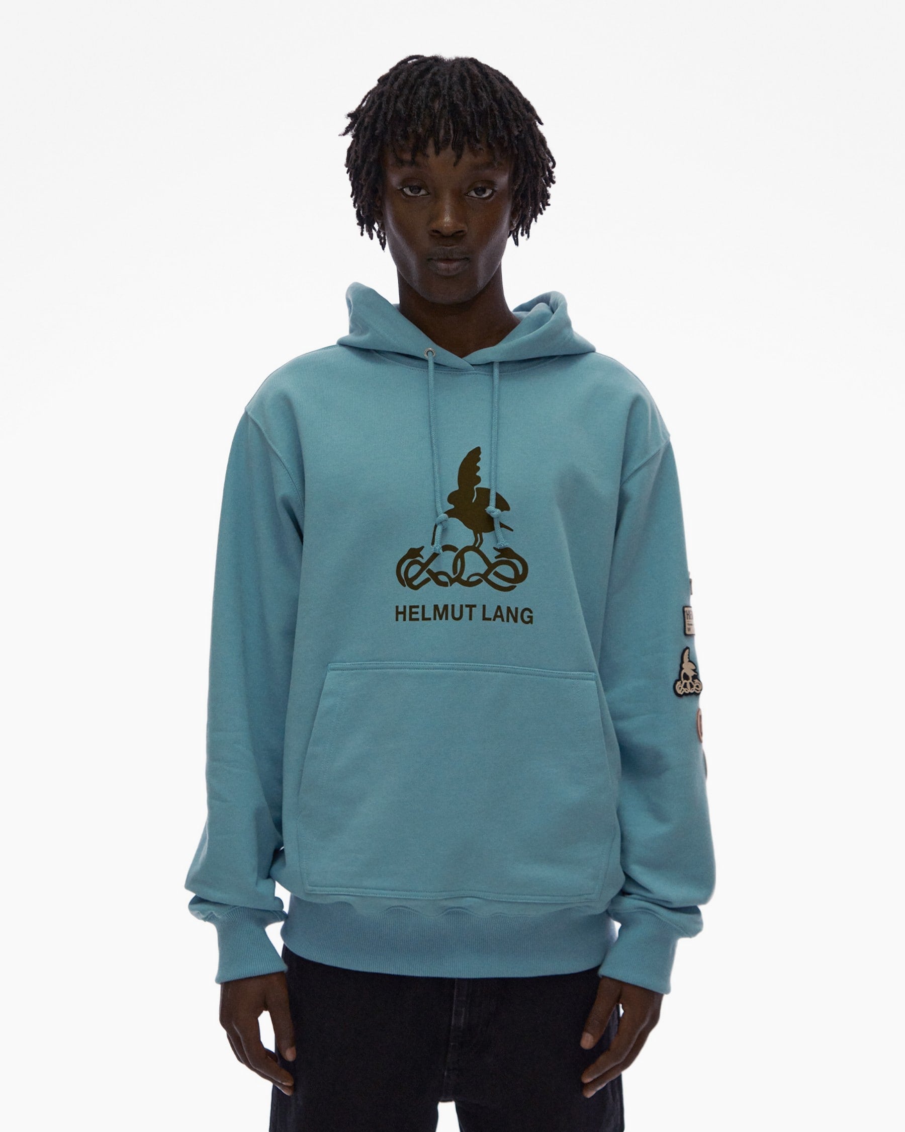 Helmut Lang Societas Hoodie - Topaz – Privei