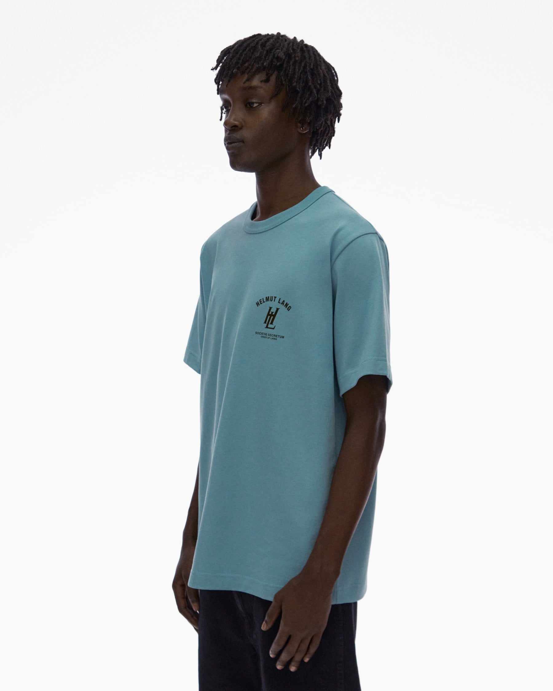 Helmut Lang Societas Tee - Topaz – Privei