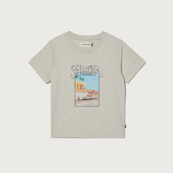 Honor The Gift For Children Kids Our Block - S/S Tee - Athletic Heather