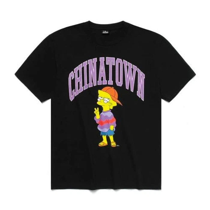 CHINATOWN MARKET  X THE SIMPSONS LIKE YOU KNOW WHATEVER ARC T-SHIRT - BLACK