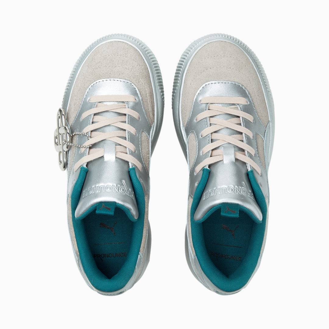 Puma SUEDE MAYU 2 PRONOUNCE - Puma Silver-Ultra Violet Women's