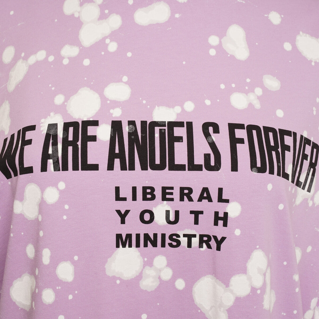 Unisex Angels Long Sleeve T-Shirt Knit - Lilac 2