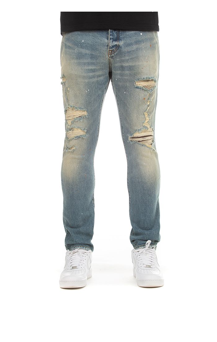 Icecream gelatto jean - vintage wash blue jean