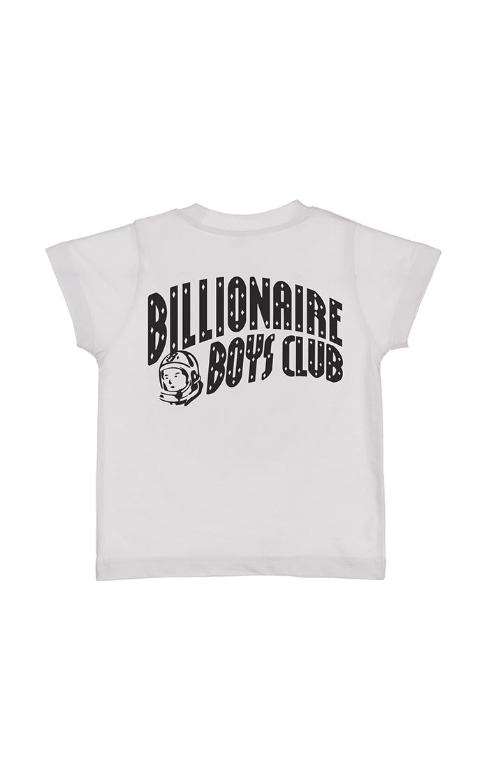 Billionaire Boys Club For Children bb time ss tee - bleach white