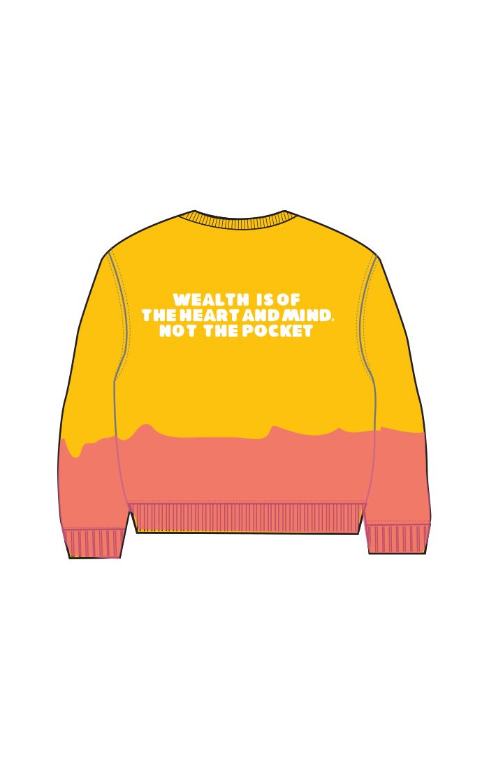 Billionaire Boys Club For Children bb space drip crew - lemon chrome