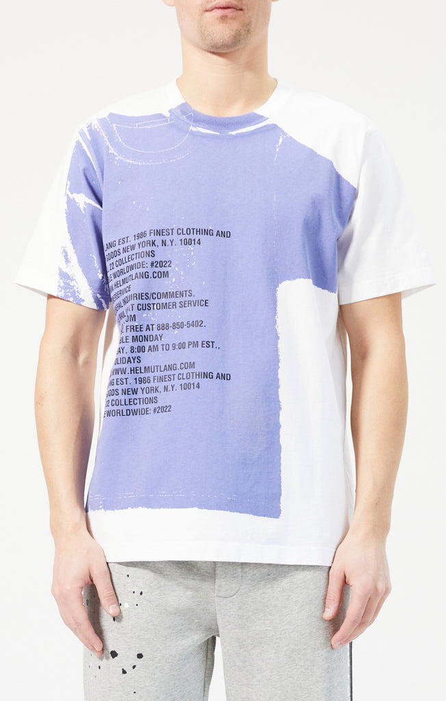 Helmut Lang Stencil Tee - White – Privei